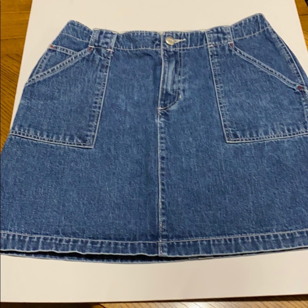 Gap Jeans denim mini skirt size 8